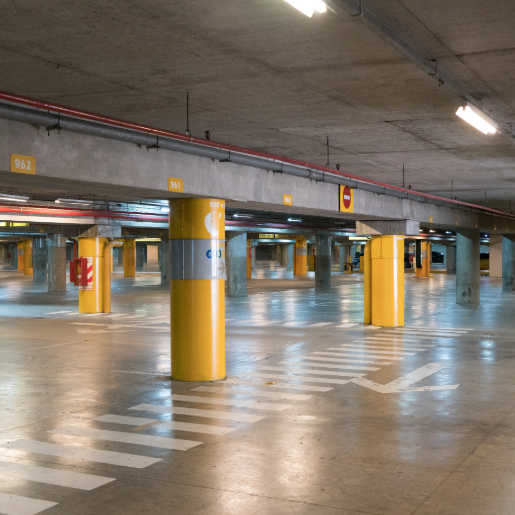 revetements autolissant parking